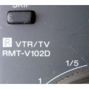 CONTRO REMOTO PARA VTR / TV / SONY RMT-V102D